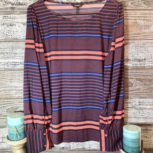 Express women’s striped blouse. Size:Medium